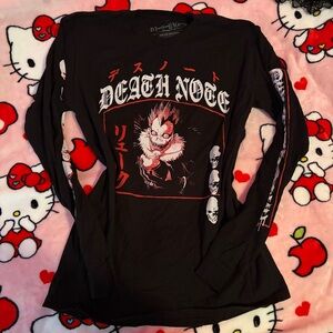 Hot Topic Deathnote Ryuk Long Sleeve Top